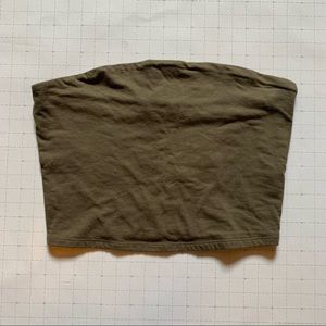Army Green Tube Top